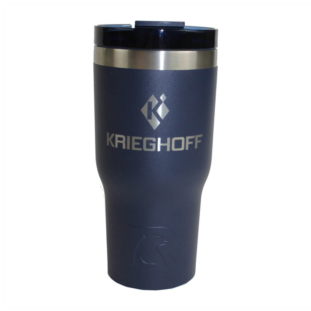 Krieghoff Travel Mug, Navy Blue